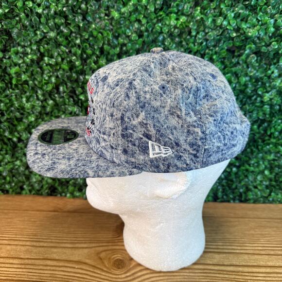 New Era 9Fifty Adult  Chicago Bulls NBA Finals Retro Acid Washed Hat Adjustable - Picture 4 of 11